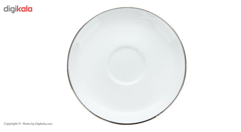 سرویس چای خوری 17 پارچه 6 نفره چینی زرین ایران مدل ایتالیا اف درجه یک