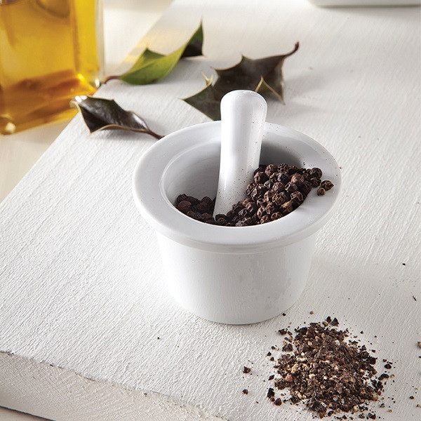 هاون زی مدل دو پارچه زعفران پاستل درجه یک