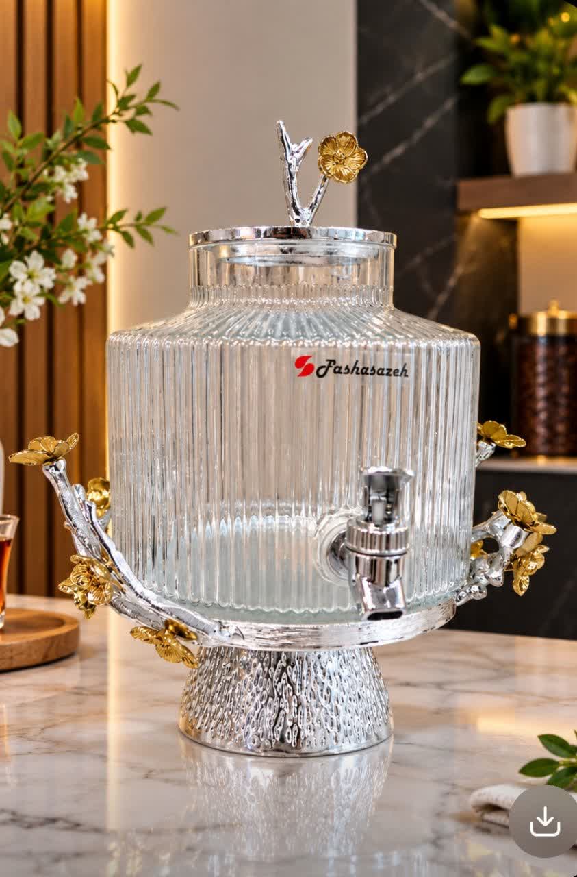 کلمن شیشه ای پایه پیوتر