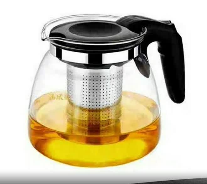 قوری شیشه ای مخصوص چای ساز