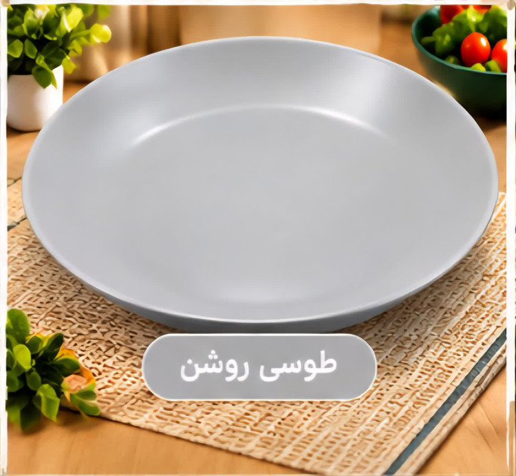 پلو خوری رنگی چینی کلارا