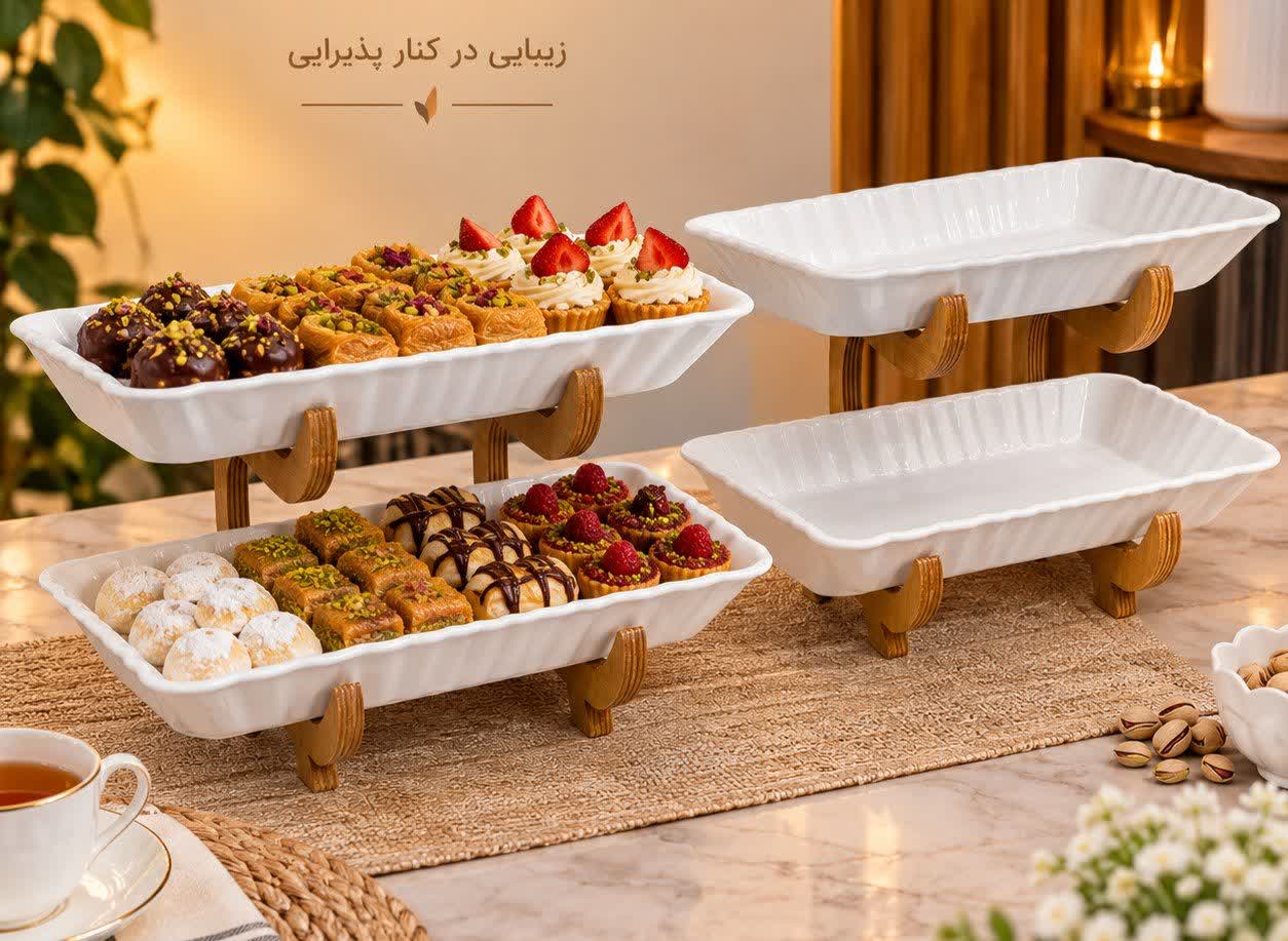 شیرینیخوری دوطبقه توس چینی