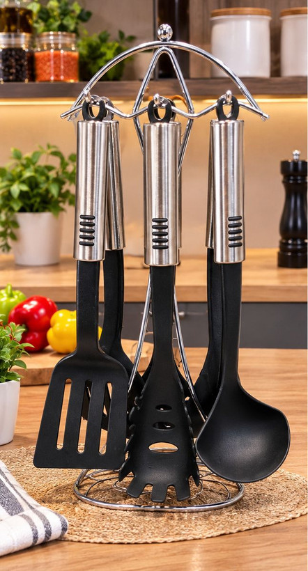 ست 7 کفگیر ملاقه kitchen world